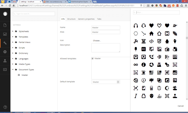 Belle Icon Pack for Umbraco